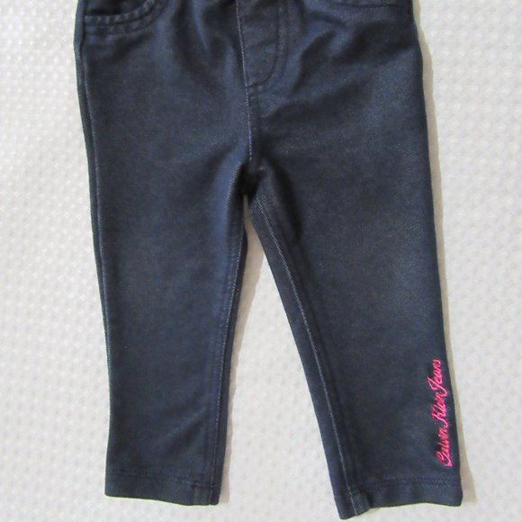 Baby Girls stretch pants Size 18 Months Calvin Klein - Picture 7 of 9